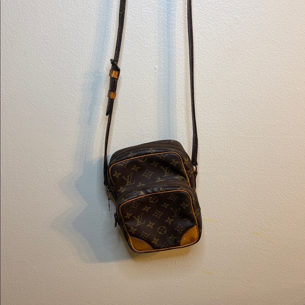 LV Brown Monogram Crossbody Bag